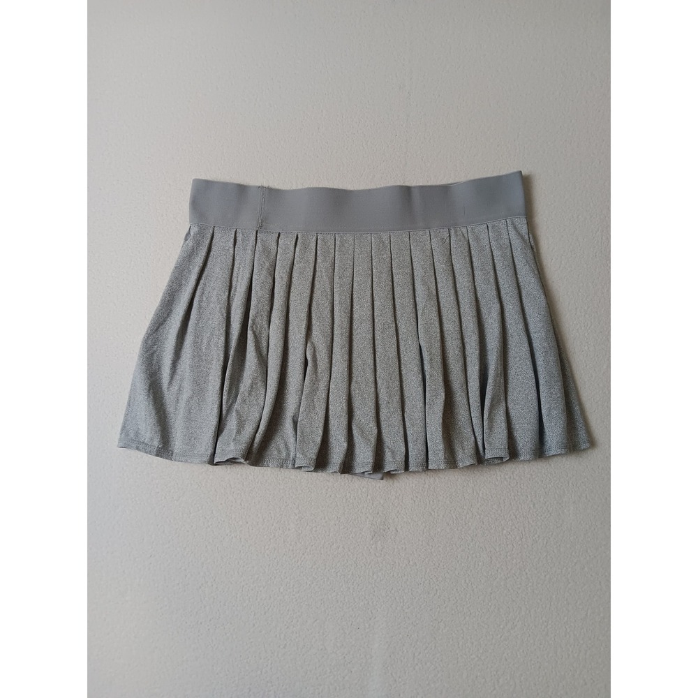 Kyodan Gray Pleated‎ Tennis Skort Womens Large Active Golf Skirt with Shorts